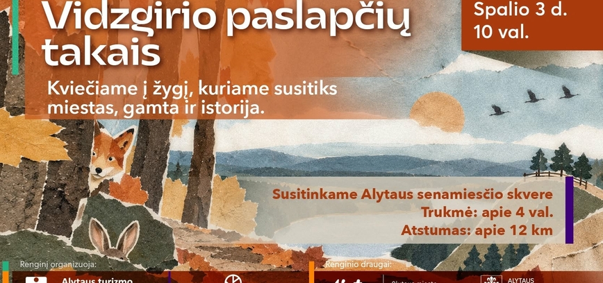 Žygis „Vidzgirio paslapčių takais“