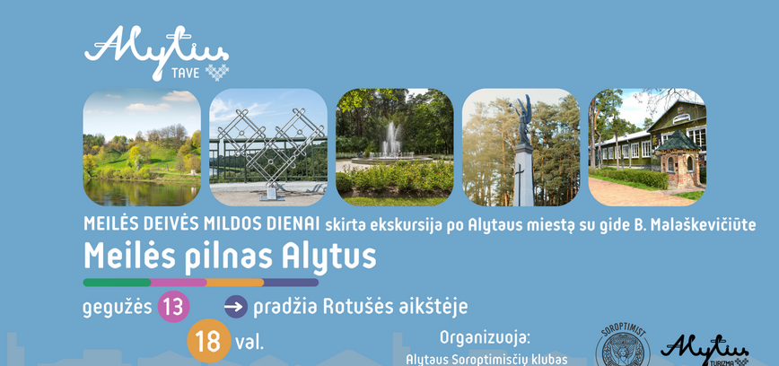 Kviečiame į ekskursija „Meilės pilnas Alytus“