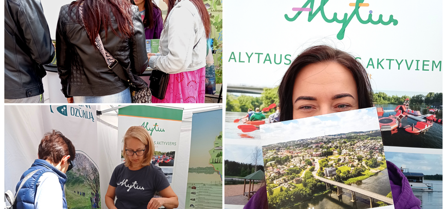 Алитусский центр туристической информации принял участие в дне рождения города Каунас