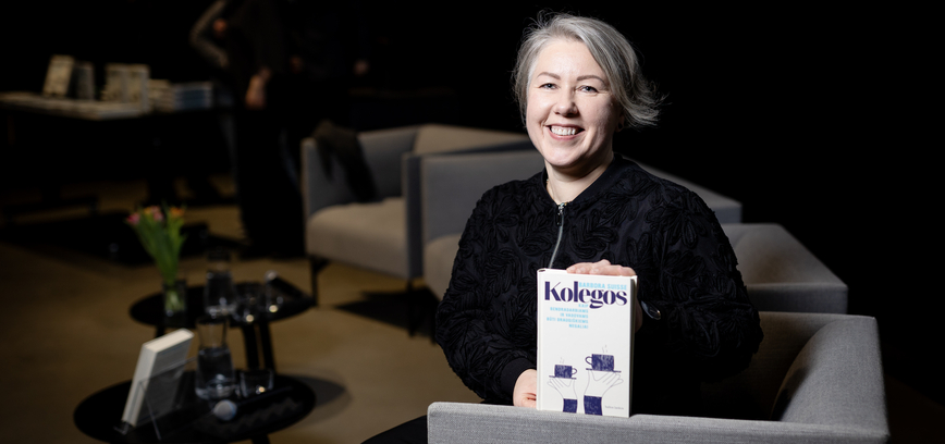 Barbora Suisse knygos „Kolegos. Kaip bendradarbiams ir vadovams būti draugiškiems negaliai“ pristatymas