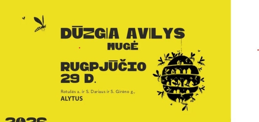 Mugė DŪZGIA AVILYS Alytuje 2026
