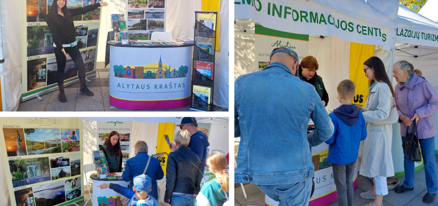 Centrum Informacji Turystycznej Alytus uczestniczyło w Dniach Stolicy