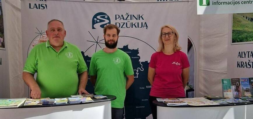 Alytaus turizmo informacijos centras lankėsi Saulės mieste - Šiauliuose