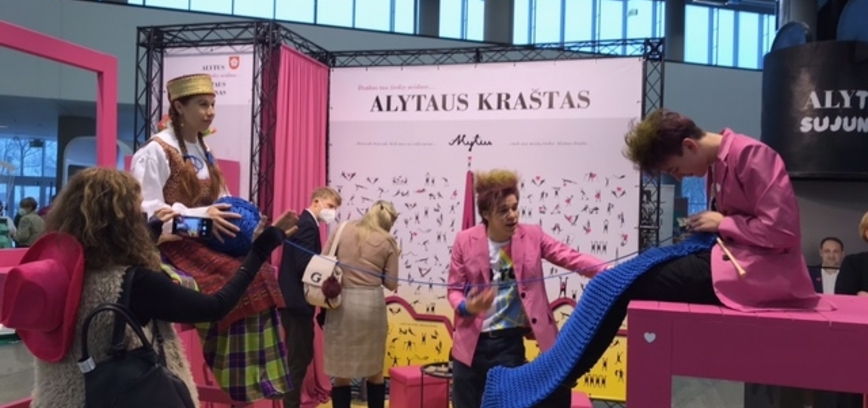 Alytaus turizmo informacijos centras dalyvavo tarptautinėje turizmo parodoje „Adventur 2022“