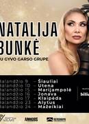 Natalija Bunkė su gyvo garso grupe