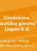 Hymn dla świata 6 lipca. w tym roku zabrzmi z Alytus