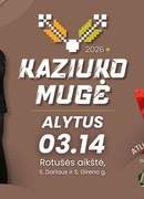 Kovo 14 dieną Alytuje pasitiksime pavasarį Kaziuko mugėje!