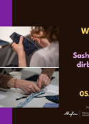 WAKU WAKU NIHON! Sashiko siuvinėjimo dirbtuvės su Rūta Žiniene