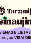 Atsinaujinusi ,,Tarzanija‘‘ – pramogos visai šeimai be laiko ribų