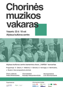 Kamerinio choro „VARSA“ koncertas