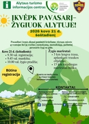 Nemokamas žygis „Įkvėpk pavasarį – žygiuok Alytuje“