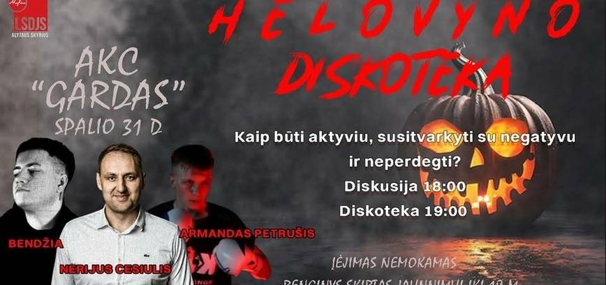 Helovyno diskoteka jaunimui
