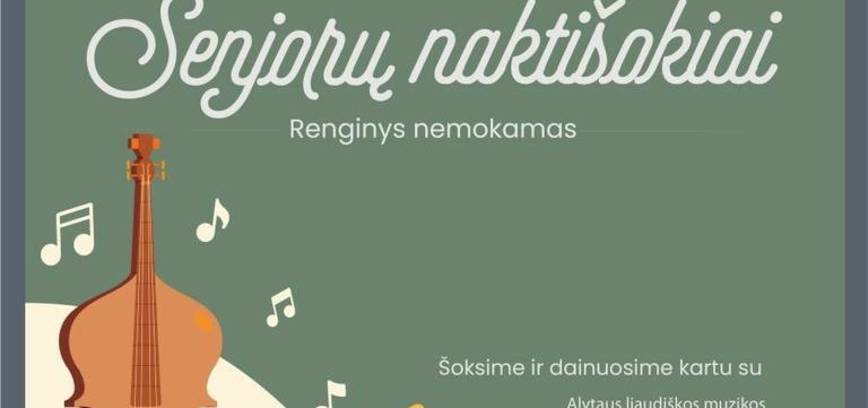 „Senjorų naktišokiai“