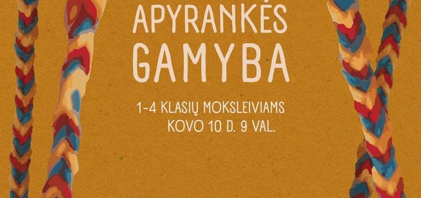 Trispalvės apyrankės gamyba
