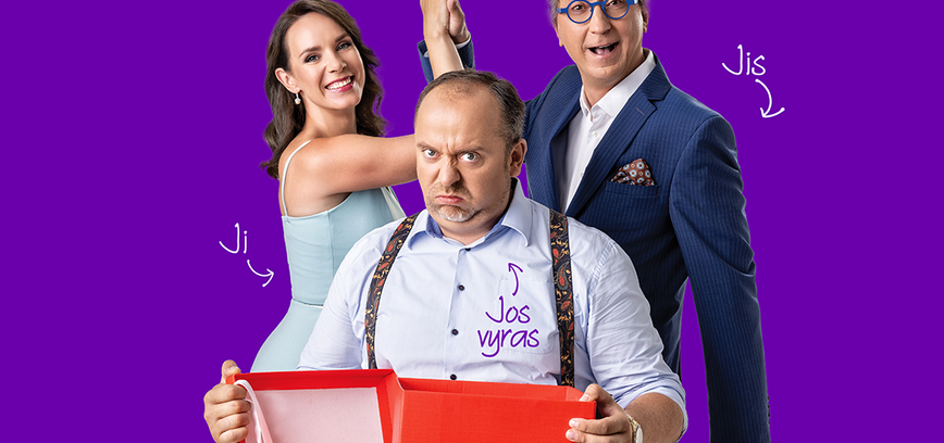 DOMINO teatras | premjera SUMAUTA DOVANA