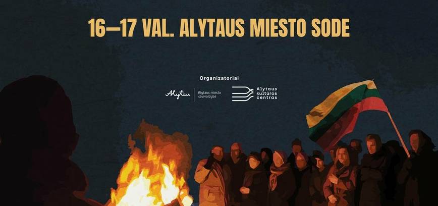 Sausio 12-osios laužai | Garso ir ugnies instaliacija