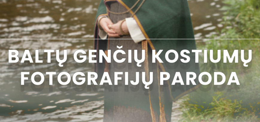 Exhibition of photographs of Balts tribal costumes