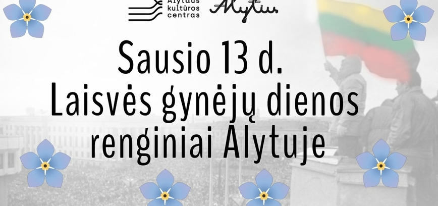 Žuvusiųjų pagerbimas prie Sausio 13-osios kryžiaus "Viltinga žiema"
