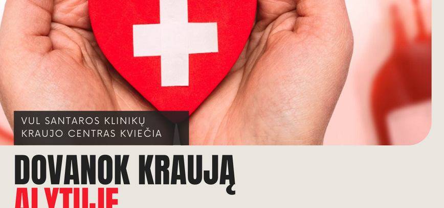 Dovanok kraują Alytuje