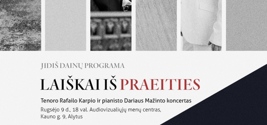 Jidiš dainų programa "Laiškai iš praeities"