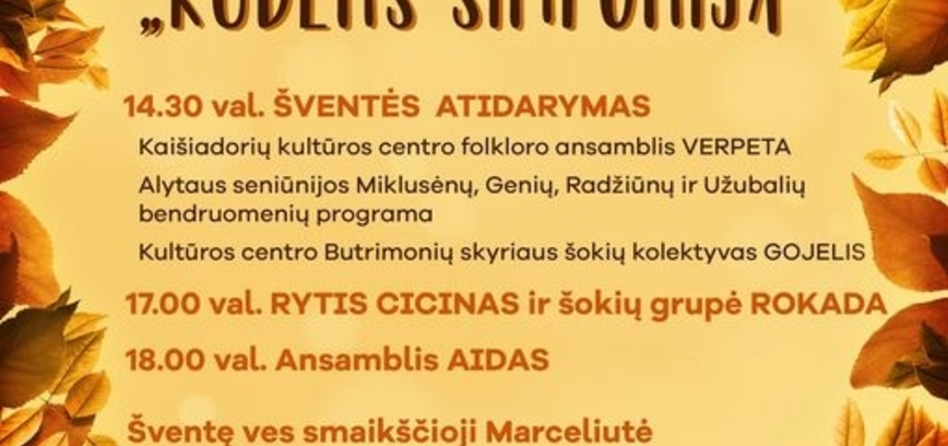 Miklusėnų bendruomenės rudens lygiadienio šventė