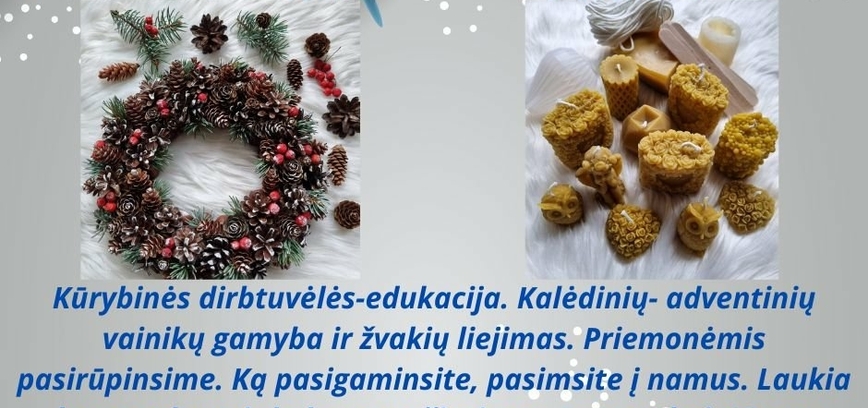 Kūrybinės dirbtuvės Nemunaityje