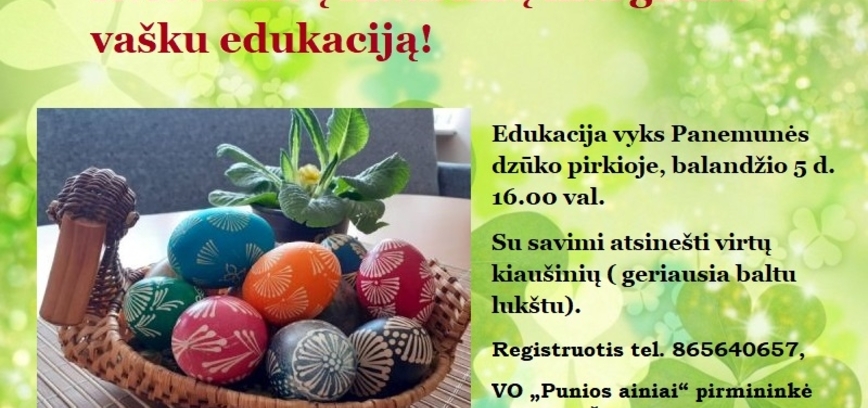 Kiaušinių marginimas vašku