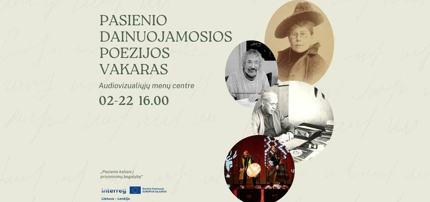 Pasienio dainuojamosios poezijos vakaras