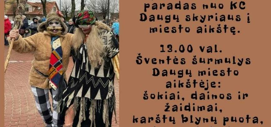 Užgavėnės Dauguose