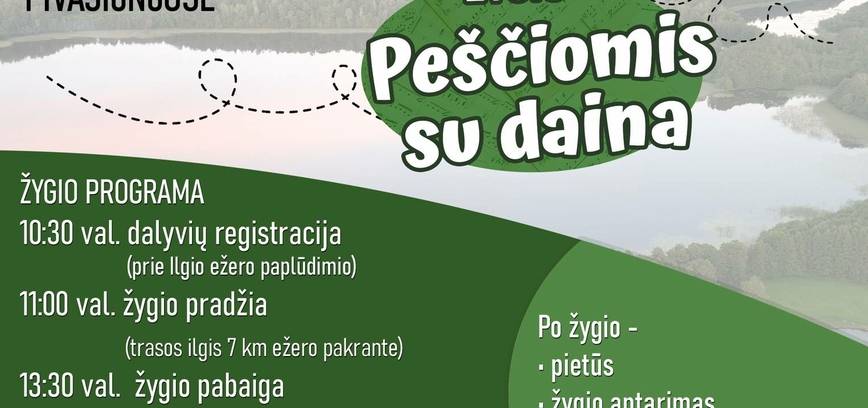 Žygis „Pėsčiomis su daina“