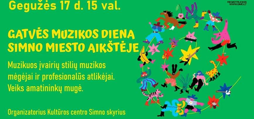 Gatvės muzikos diena Simne