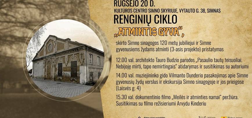 Renginių ciklas ,,Atmintis gyva''
