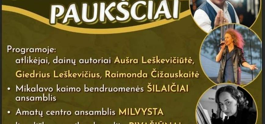 Pivašiūnų seniūnijos šventė ,,Rudens paukščiai''