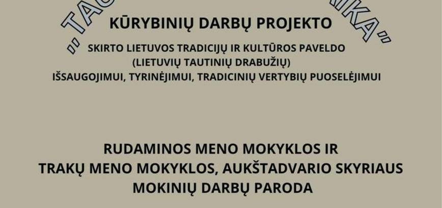 Paroda „Tautodailės mozaika“