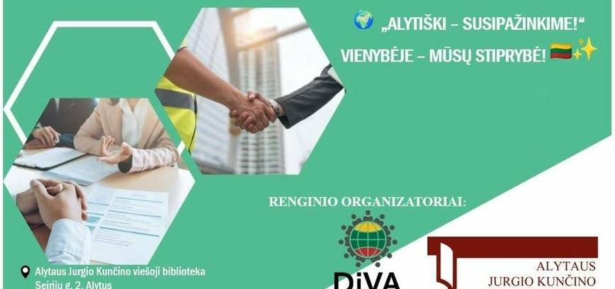 Alytiški-susipažinkime!