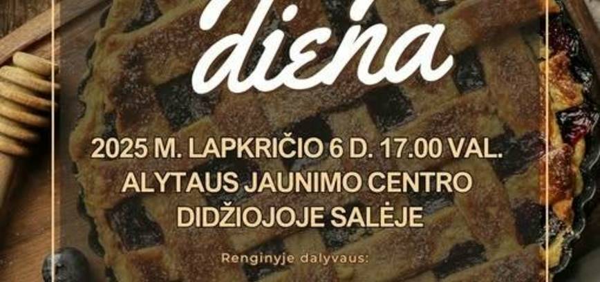 Pyragų diena Alytaus jaunimo centre