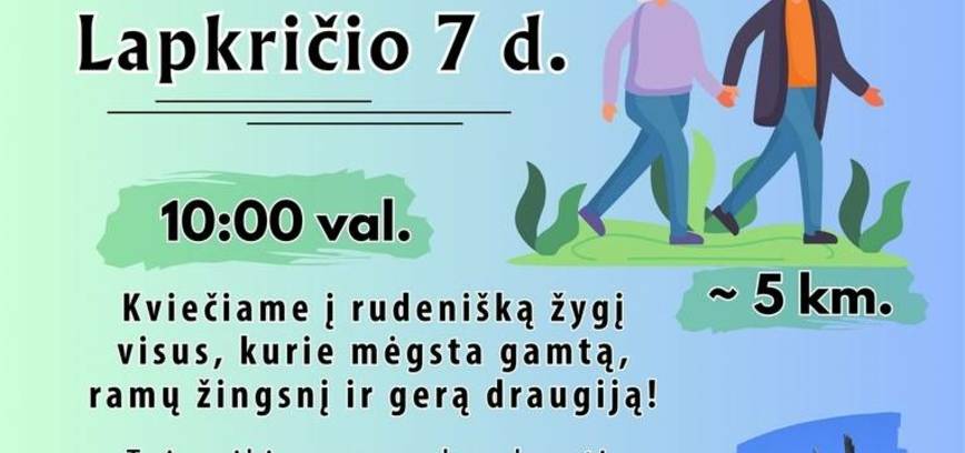 Senjoriškas žygis „Sveikatos ir bendrystės takais“ Alytuje!