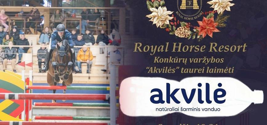 Kalėdinės konkūrų varžybos „Akvilės“ taurei laimėti