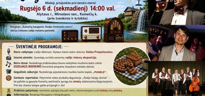 Kumečių bangomis: radijo šimtmečio eteris