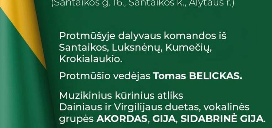 Protmūšis „Ką žinau apie Lietuvą“