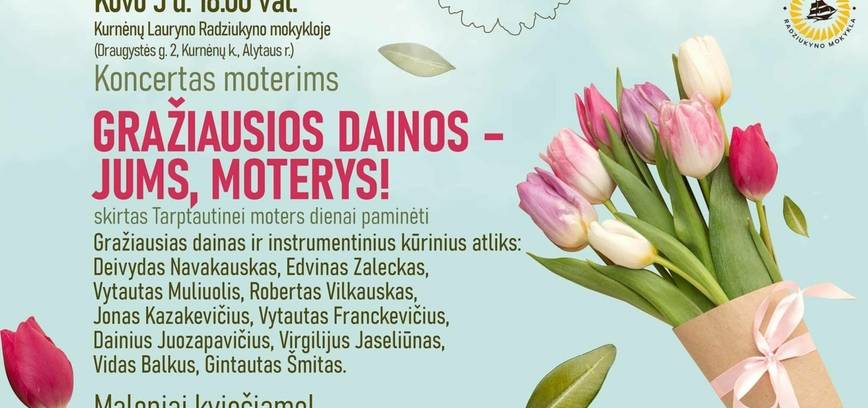 Gražiausios dainos – Jums, moterys!