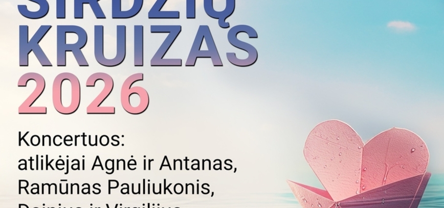 Širdžių kruizas 2026