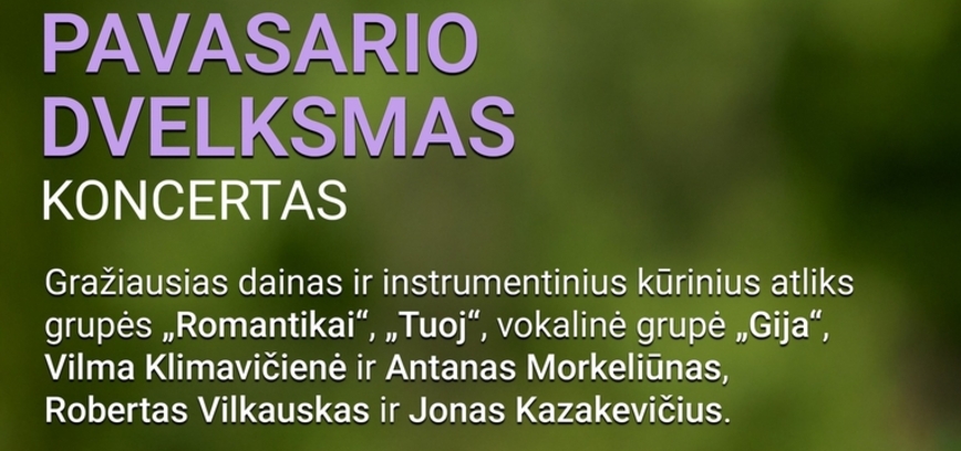 Romantiškas pavasario dvelksmas