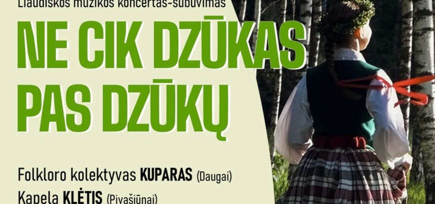 Ne cik dzūkas pas dzūkų