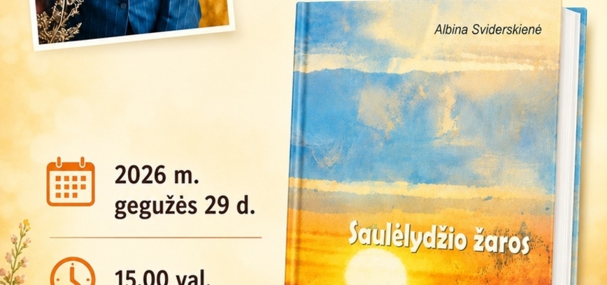 Albinos Sviderskienės knygos pristatymas
