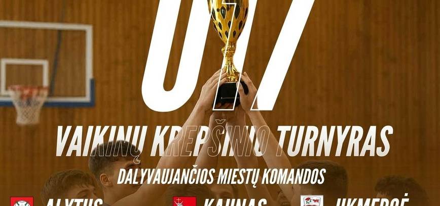 U17 krepšinio turnyras Alytaus miesto mero taurei laimėti 