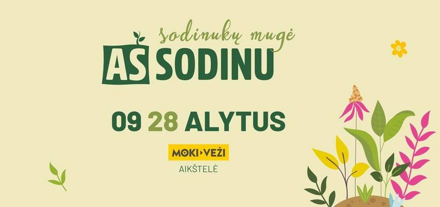 Sodinukų mugė „AŠ SODINU“