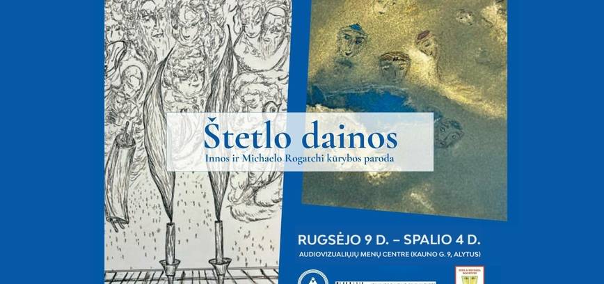 Innos ir Michaelo Rogatchi kūrybos parodos ,,Štetlo dainos'' pristatymas