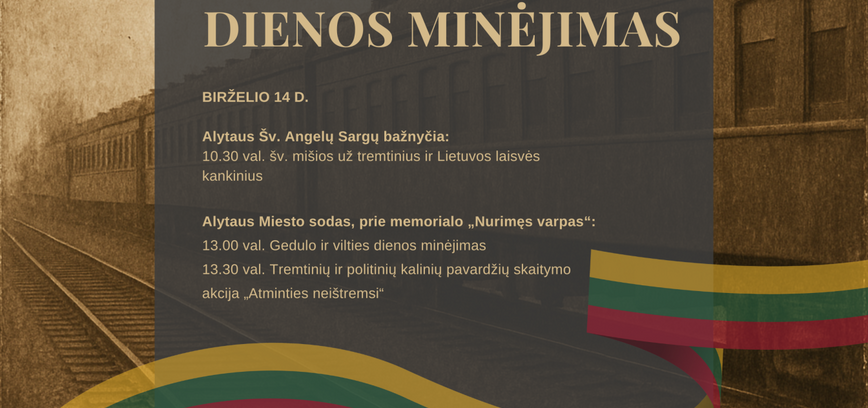 Gedulo ir Vilties dienos minėjimas