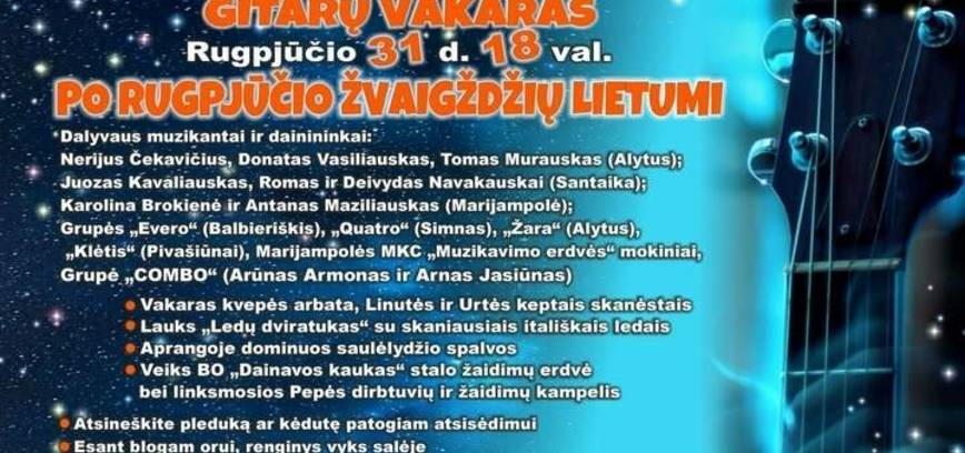 Gitarrų vakaras